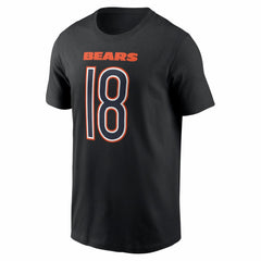 Caleb Williams Chicago Bears Carbon Name & Number T-Shirt - Black on sale