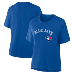 Toronto Blue Jays Women's Lockup Legacy T-Shirt Royal