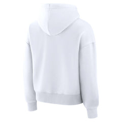 San Diego Padres Women's Lockup Legacy Fleece Hoodie White