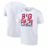 David Ortiz Boston Red Sox Cooperstown Collection Player T-Shirt White