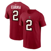 Emeka Egbuka Tampa Bay Buccaneers Player Name & Number T-Shirt - Red discount