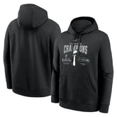 Seattle Seahawks Super Bowl LX Champions Locker Room Trophy Collection Fleece Hoodie - Black outlet
