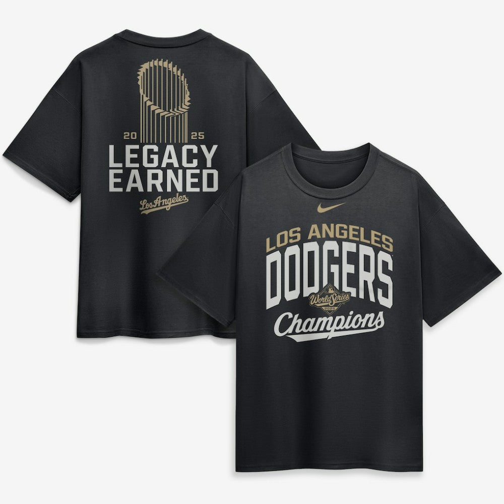 Los Angeles Dodgers 2026 Gold Collection Legacy Earned T-Shirt Black