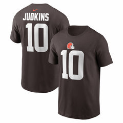 Quinshon Judkins Cleveland Browns Name & Number T-Shirt - Brown for sale