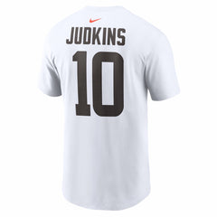 Quinshon Judkins Cleveland Browns Name & Number T-Shirt - White discount