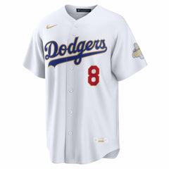 Enrique Hernández Los Angeles Dodgers 2026 Gold Collection Stadium Jersey White