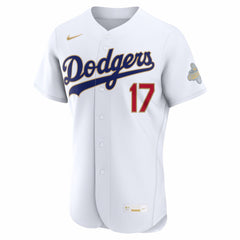 Shohei Ohtani Los Angeles Dodgers 2026 Gold Collection Authentic Jersey White