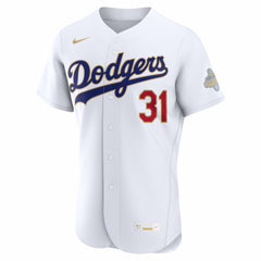 Tyler Glasnow Los Angeles Dodgers 2026 Gold Collection Authentic Jersey White
