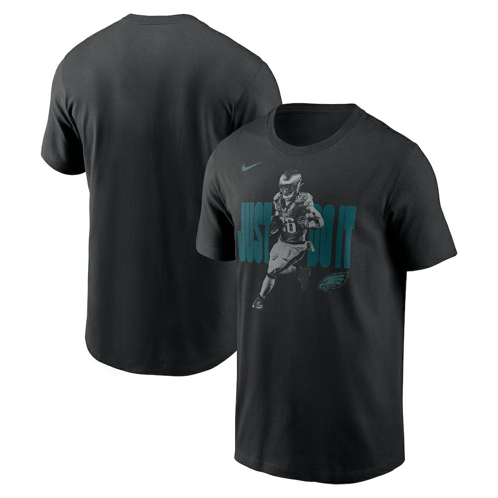 Saquon Barkley Philadelphia Eagles Just Do It T-Shirt - Black outlet