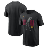 Jayden Daniels Washington Commanders Just Do It T-Shirt - Black on sale