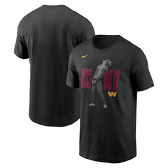 Jayden Daniels Washington Commanders Just Do It T-Shirt - Black on sale