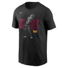 Jayden Daniels Washington Commanders Just Do It T-Shirt - Black on sale