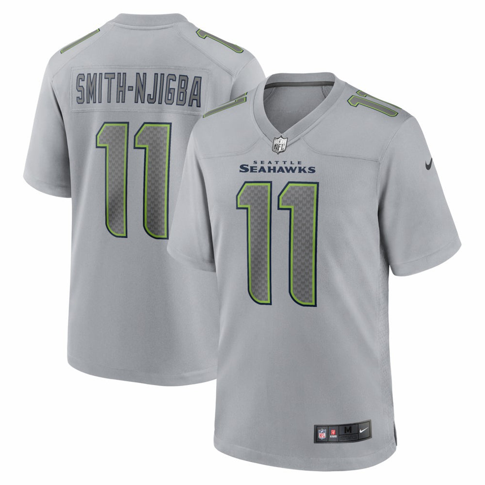 Jaxon Smith-Njigba Seattle Seahawks Atmosphere Fashion Game Jersey - Gray for sale