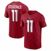 Larry Fitzgerald Arizona Cardinals Retired Player Name & Number T-Shirt - Cardinal for sale