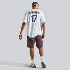 Shohei Ohtani Los Angeles Dodgers 2026 Gold Collection Kanji Stadium Jersey White