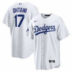 Shohei Ohtani Los Angeles Dodgers 2025 World Series Champions Home Replica Jersey White