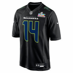 Sam Darnold Seattle Seahawks Super Bowl LX Patch Carbon Fashion Game Jersey - Black on sale