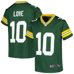 Jordan Love Green Bay Packers Youth Game Jersey - Green outlet
