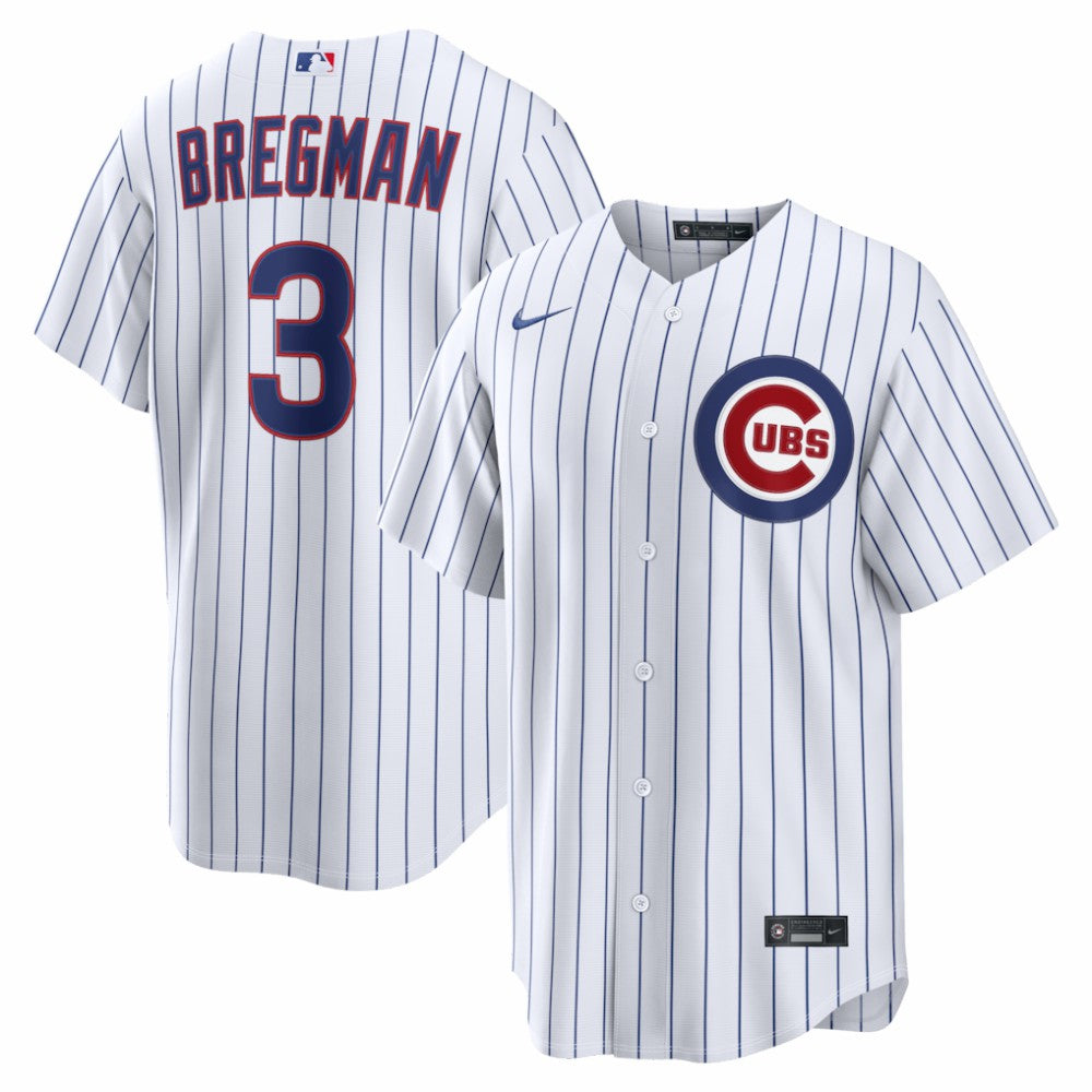 Alex Bregman Chicago Cubs Home Replica Jersey White