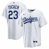 Kyle Tucker Los Angeles Dodgers Home Replica Jersey White