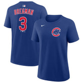 Alex Bregman Chicago Cubs Women's Name & Number T-Shirt Royal