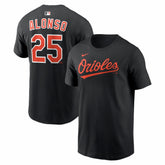 Pete Alonso Baltimore Orioles Home Name & Number T-Shirt Black