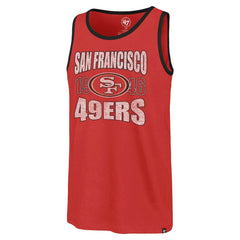 San Francisco 49ers '47 Upload Franklin Tank Top - Scarlet online