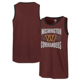 Washington Commanders '47 Upload Franklin Tank Top - Burgundy discount