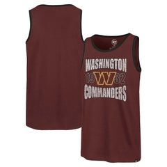 Washington Commanders '47 Upload Franklin Tank Top - Burgundy discount
