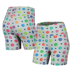 Chicago Cubs Terez Women's TLC Rainbow Shorts Gray