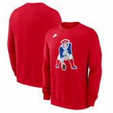 New England Patriots Pat Patriot Club Sweatshirt - Red sale