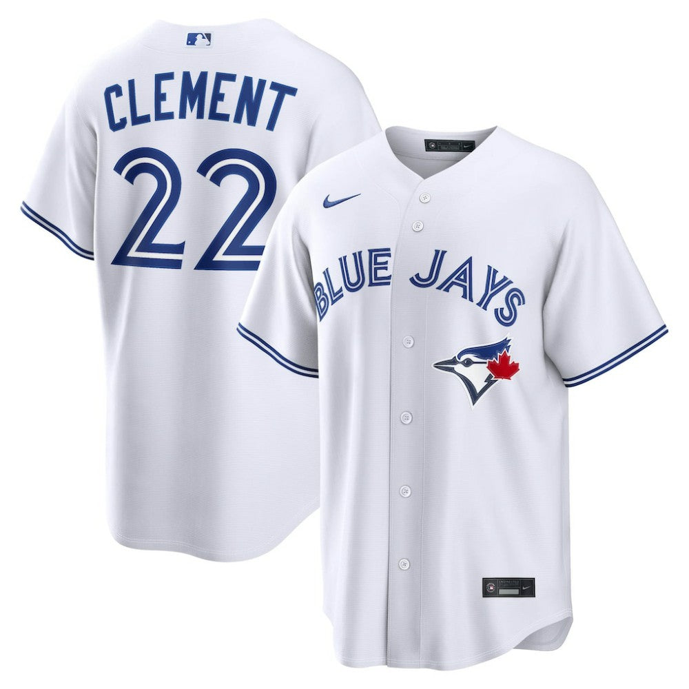 Ernie Clement Toronto Blue Jays Home Replica Jersey White