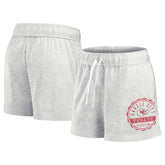 Kansas City Chiefs Women's Vintage Badge Shorts - Oatmeal online