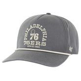 Philadelphia 76ers '47 Canyon Ranchero Hitch Adjustable Hat - Charcoal outlet