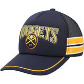 Denver Nuggets '47 Sidebrand Stripes Trucker Adjustable Hat sale - Navy cheap