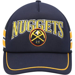 Denver Nuggets '47 Sidebrand Stripes Trucker Adjustable Hat sale - Navy cheap