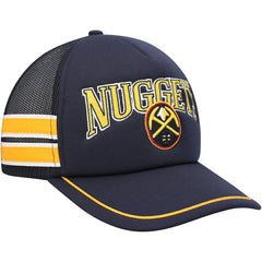 Denver Nuggets '47 Sidebrand Stripes Trucker Adjustable Hat sale - Navy cheap