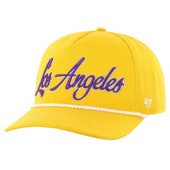 Los Angeles Lakers '47 Overhand Logo Hitch Adjustable Hat - Gold discount