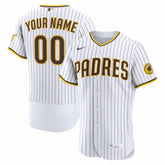 San Diego Padres Home Authentic Custom Jersey White