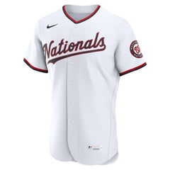 Washington Nationals Home Authentic Custom Jersey White