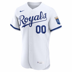 Kansas City Royals Home Authentic Custom Jersey White