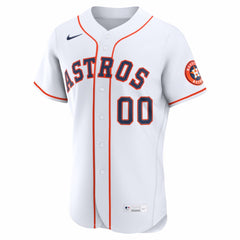 Houston Astros Home Authentic Custom Jersey White