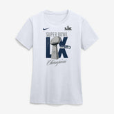 Seattle Seahawks Women's Super Bowl LX Champions Lombardi Trophy T-Shirt - White discount