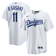 Rōki Sasaki Los Angeles Dodgers Replica Jersey White
