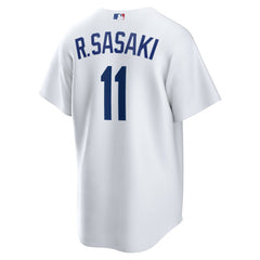 Rōki Sasaki Los Angeles Dodgers Replica Jersey White