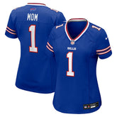 Number 1 Mom Buffalo Bills Women's Game Jersey - Royal discount