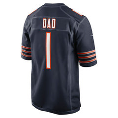 Number 1 Dad Chicago Bears Game Jersey - Navy online