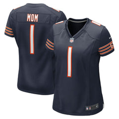 Number 1 Mom Chicago Bears Women's Game Jersey - Navy online