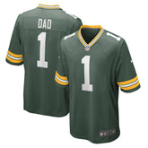 Number 1 Dad Green Bay Packers Game Jersey - Green for sale