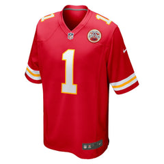 Number 1 Dad Kansas City Chiefs Game Jersey - Red outlet